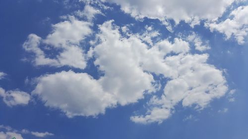 Low angle view of cloudscape