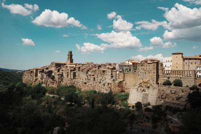 Old ruins against sky