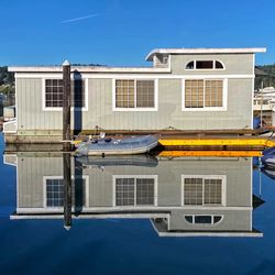 Building against blue sky
