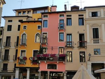 Low angle view of building against sky