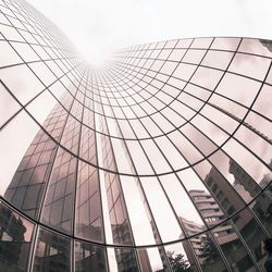 Low angle view of modern building