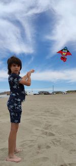 The kid and the kite