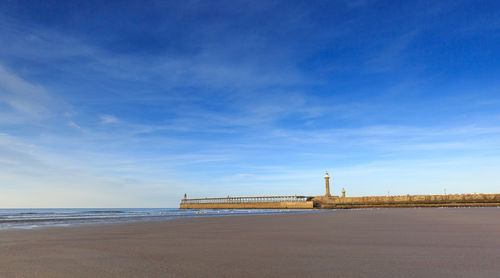 Lighthouse on beach