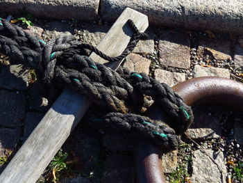 Full frame shot of footpath