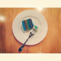Close-up of food on table