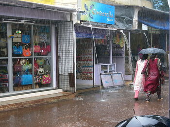 View of buildings in city