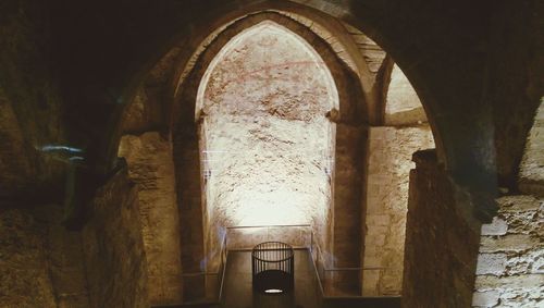 Interior of old building