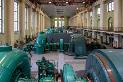 Hydroelectric power station, overview of the turbines
