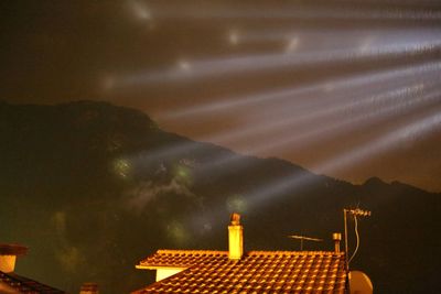 View of built structure against sky