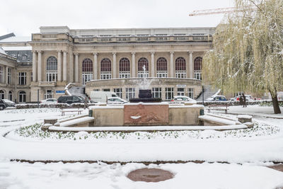 View of building in winter