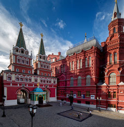 View of buildings in city