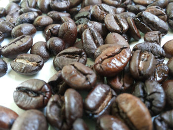 Full frame shot of coffee beans