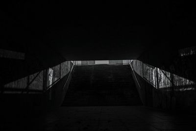 Staircase in sunlight