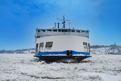 Boat in sea