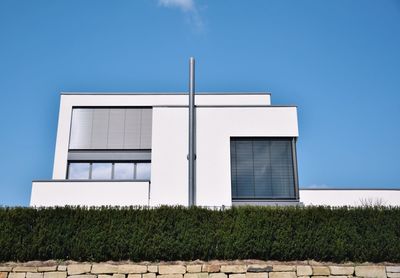 Built structure against blue sky