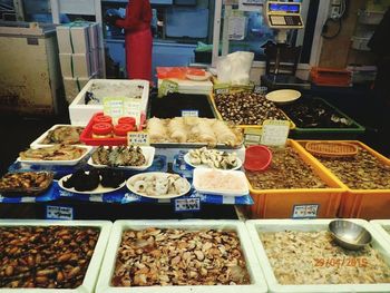 Full frame shot of market stall for sale