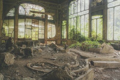 View of an abandoned building