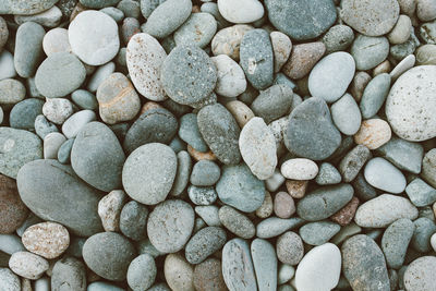 Full frame shot of stones