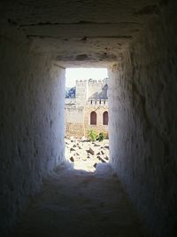 Interior of old building