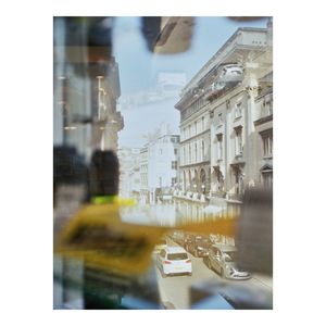 Reflection of buildings in water