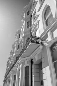 Low angle view of building against sky