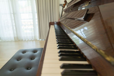 Piano room at