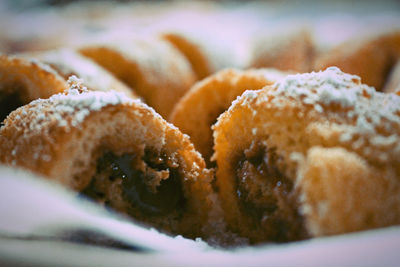 Close-up of dessert in plate