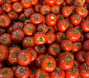 Full frame shot of tomatoes