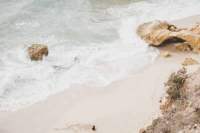 Scenic view of beach