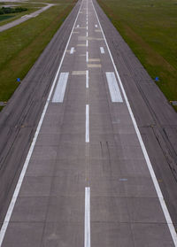 View of airport runway