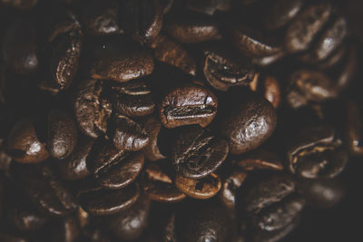 Full frame shot of coffee beans