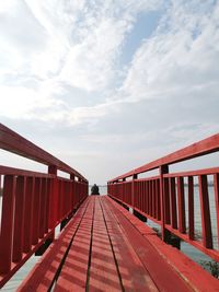 View of bridge against sky