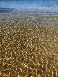 Full frame shot of rippled water