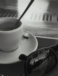 Close-up of drink on table