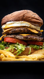 Close-up of sandwich