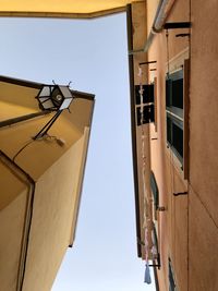 Low angle view of buildings against sky