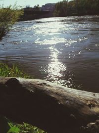 Scenic view of river