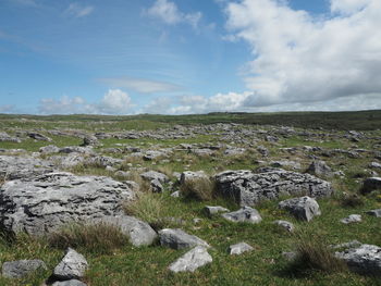 Scenic view of  landscape against sky