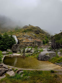 Praia fluvial de loriga, portugal 2020