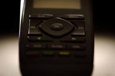 Close-up of computer keyboard