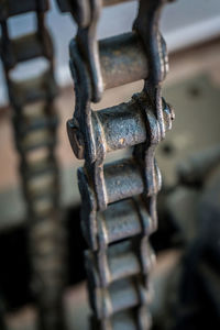 Close-up of rusty metal