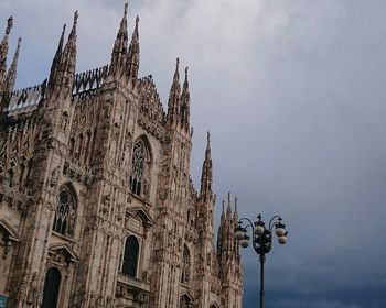 Low angle view of church