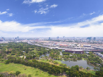 River with buildings in background