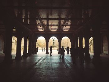 Corridor of building