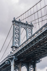 Low angle view of bridge
