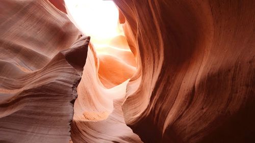 Full frame shot of rock formations,antelope canyon,usa