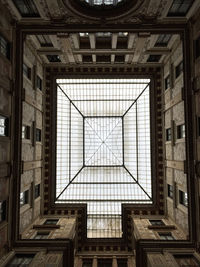 Interior of abandoned building