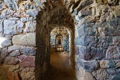 View of brick arch 