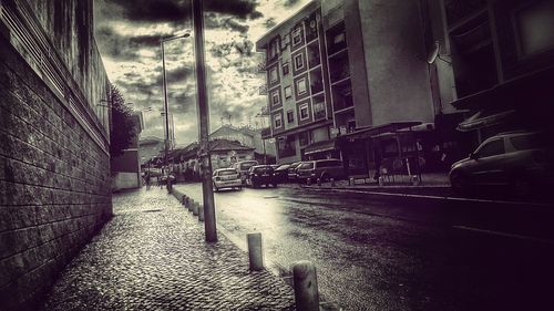 View of buildings in city