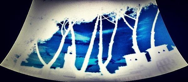 Close-up of blue background